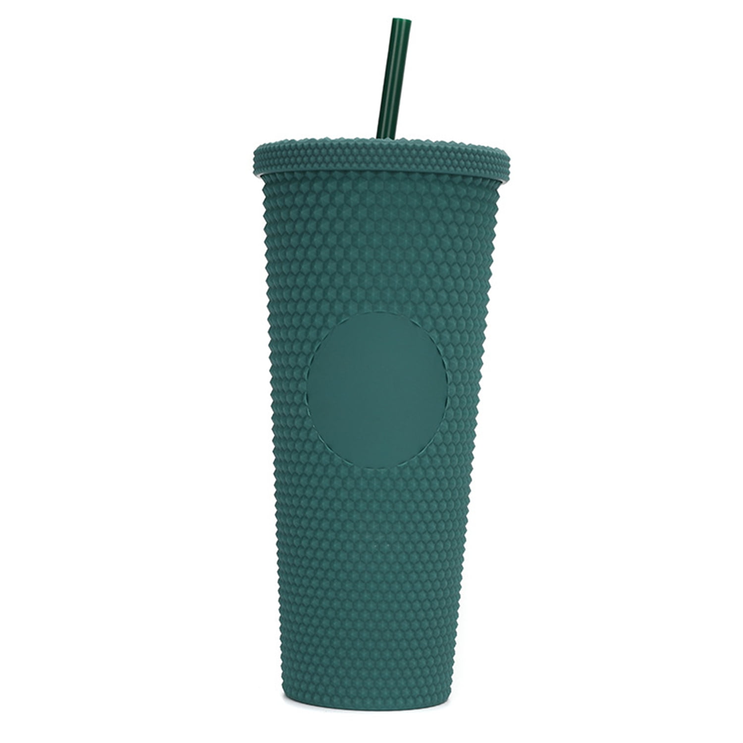 Diamond Studded Tumbler, Slip Resistant Tea Tumbler