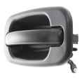 thumbnail image 4 of For Chevy Silverado 3500 2001 02 03 04 05 2006 Exterior Door Handle Passenger Side | Front | Smooth Black | Replacement For GM1311131 | 15182417, 4 of 6