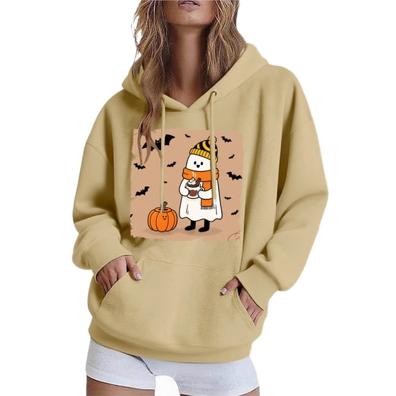 Wensltd Women's Casual Lightweight Hoodies with Pockets Long Sleeve Sweatshirts Loose Pullovers