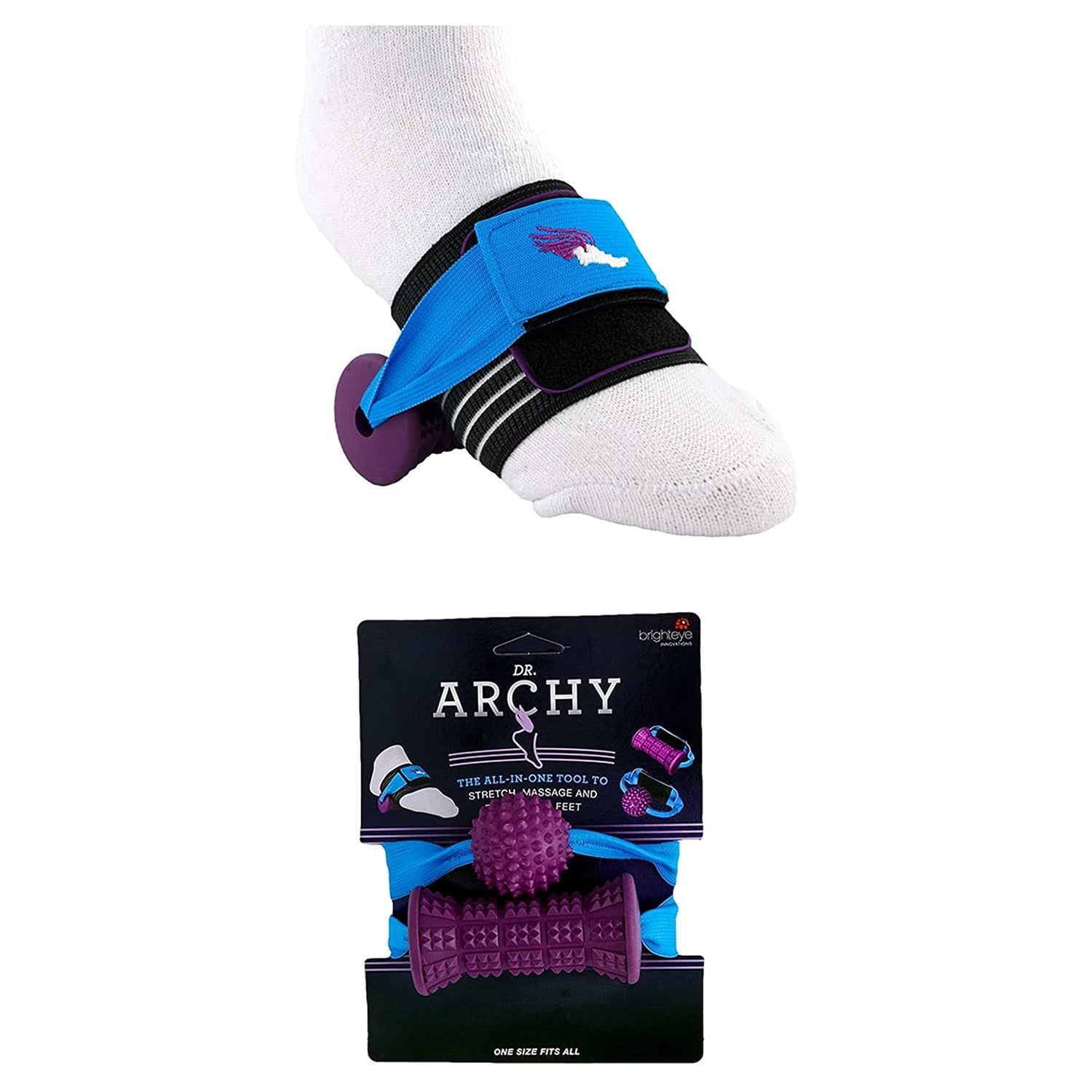 Foot Roller Massage by Dr. Archy - Reflexology Tension Release