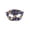 A002- Blue, variant on Black Masquerade Mask for Women Venetian Masquerade Masks 7 Inch Mask Accessory for Masquerade Party Halloween Mardi Gras Events, 1 Pack