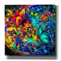 Epic Graffiti 'Melting Pot' Canvas Wall Art, 12"x12"