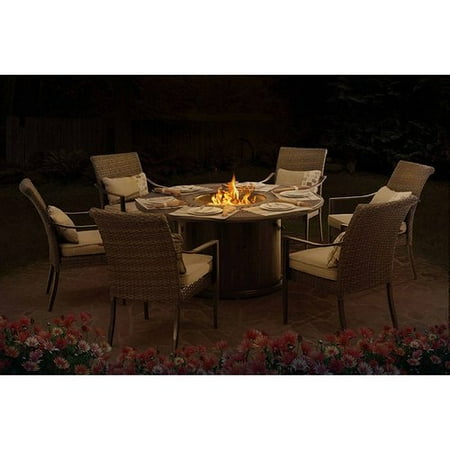 Sale Sunjoy 110201001 Simone Dining Set Made Of Aluminum And