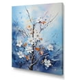 thumbnail image 2 of Designart "Harmony In Snowy Blooms I" Snow Wall Art Prints, 2 of 7