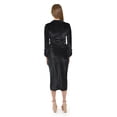thumbnail image 3 of Vestido camisero de terciopelo Roman Fashion /Juvenil, 741 (Negro) negro M, 3 of 5