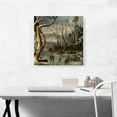 thumbnail image 2 of ARTCANVAS A Winter Landscape Canvas Art Print by Jan Van Kessel Younger - Size: 18" x 18" (0.75" Deep), 2 of 9