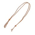 thumbnail image 1 of 1pc Collier Tissé à la Main Pendentif Collier Décoratif pour Agate en Pierre Naturelle, 1 of 9