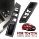 thumbnail image 5 of Driver Left Door Window Switch Bezel Trim Panel Cover For Toyota Yaris 2012-20, 5 of 5