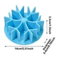 thumbnail image 3 of Outdor Large Silicone Slow Feeder Bowl For Cats Gulping Prevention Interactive Feeding Mat Dishwasher, 3 of 6