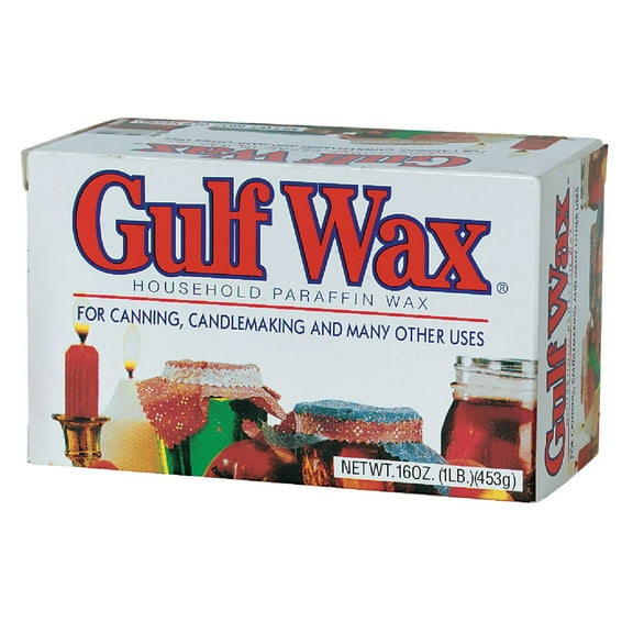 1 Pc Gulf Wax 16 Oz. Household Paraffin