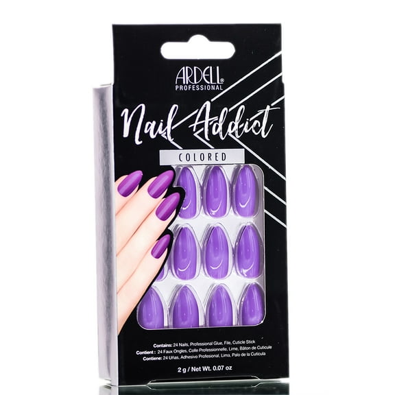Ardell Nail Addict Colored Artificial Nail Set -