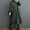A297 Army Green, variant on LEKWK Corduroy Long Coats for Women Fleece Lined Button Down Oversized Winter Jackets Thick Long Sleeve Collared Plus Size Coat