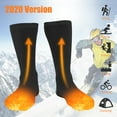 thumbnail image 2 of Liwarace Heated Socks Rechargeable 4000mAh Battery Foot Warm Winter Hunting, 3.7V, 2 of 15