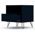 thumbnail image 3 of Manhattan Comfort Rockefeller 1.0 Modern Nightstand Table, Tatiana Midnight Blue, 3 of 5