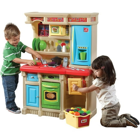  Step2  Lifestyle Brights Custom Kitchen  Play Set  Features a 