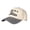 Black-and-white houndstooth, variant on MEET ME IN Texas Letter Embroidered Color Block Trucker Hat Unisex Adjustable Cotton Breathable Fashion Cap for Travel Daily Wear