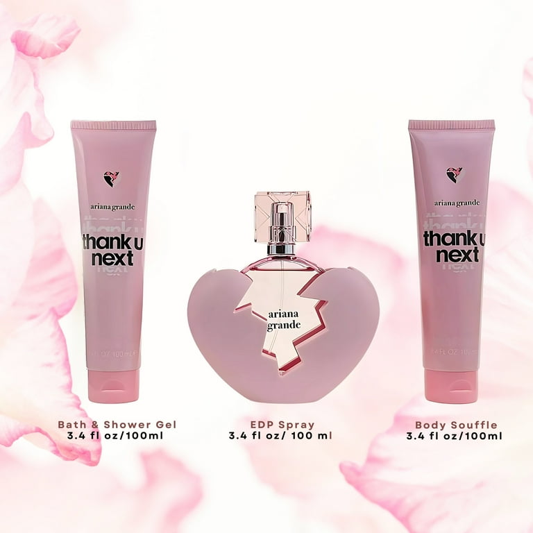 Ariana Grande Thank U Next Gift Set, Eau De Parfum, Body Souffle