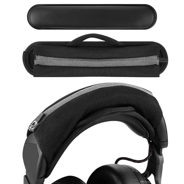 Set de funda y almohadilla para diadema Geekria para auriculares
