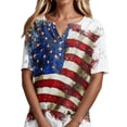 thumbnail image 6 of 250th Anniversary USA Shirts for Women American Flag T-Shirt 4th of July Shirt 250 Years Birthday Patriotic Tops, 6 of 6