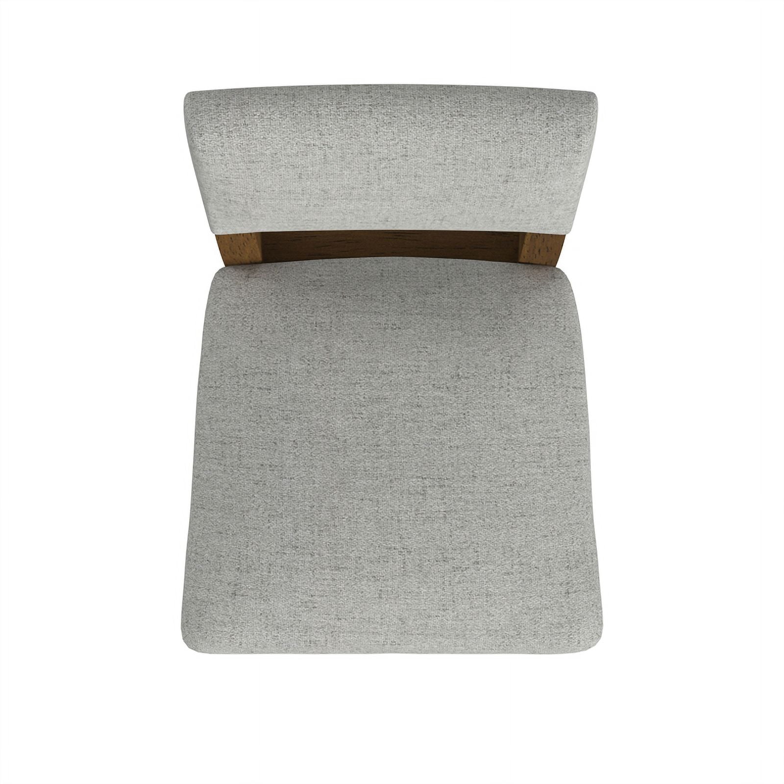 HomePop 26" Indoor Upholstered Counter Stool, Gray