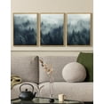 thumbnail image 6 of SHENIFY Nordic Forest Wall Art Tree Wall Decor Mid Century Moder Prints Ready To Hang for Bedroom 12x16in3pcs Nautral Framed, 6 of 6