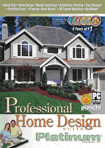 punch professional home design suite platinum v12 with key