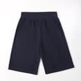 thumbnail image 4 of Zanarzt Athletic Shorts Boys' Cotton Shorts with Pockets for Kids Teens Sleep Casual Lounge Shorts for Kids Navy,3-4 Years, 4 of 5