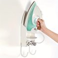 thumbnail image 3 of Primegos Wall Mount Ironing Board Holder Metal Hanger Heat-Resistant Strong Load-bearing Iron Holder Storage Rack, 3 of 7