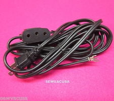 222 BUY BULK ~ 10 Power Cords for SINGER Featherweight 221 301 Foot Controller 