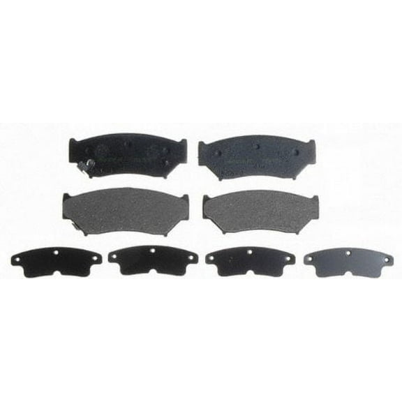 Disc Brake Pad-Service Grade Ceramic Front Raybestos SGD556C Fits select: 1998-2004 CHEVROLET TRACKER, 1996-1997 GEO TRACKER