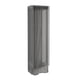 thumbnail image 2 of Caja de almacenamiento para extracción de calcetines con tapa abierta, accesorio para montaje en pared. Gris, 2 of 9