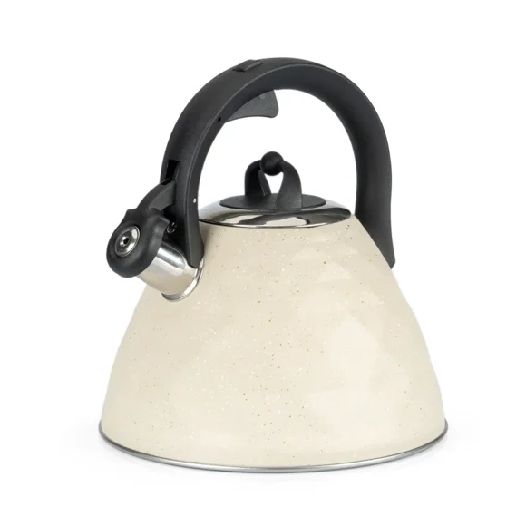 Tetera Silbadora de Acero Inoxidable con Mango de Bakelita 3L - Crown Baccara