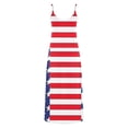 thumbnail image 4 of Qiopertar Robe d'Été Imprimée Décontractée Sans Manches Col en V pour Femmes en Solde Livraison Gratuite à Moins de 5$ jusqu'à 90 % de Réduction, 4 of 5