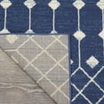 thumbnail image 5 of Nourison Grafix Moroccan Navy 2'3" x 7'6" Area Rug, (2x8), 5 of 7