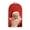 Joyful Santa, variant on HELLHERO Psychedelic Music Wave Dust Cover for Kitchen Counter Dustproof Proof Stain