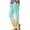Khaki, variant on Women's Linen Pants Plus Size Gradient Color Elastic Waisted Rolled Casual Loose Pocket Straight Leg Pants Yellow 2XL