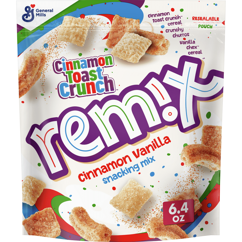 Cinnamon Toast Crunch Remix, Cinnamon Vanilla, Snack Mix, 6 oz Cinnamon Toast Crunch Remix, Cinnamon Vanilla, Snack Mix, 6 oz