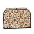 thumbnail image 2 of Goofa Thanksgiving Food Print Toaster Cover 2 Slice, Two Slice Bread Machine Cover Quilted Toaster Covers Bread Maker Cover Kitchen Appliance Cover, 2 of 7