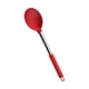 thumbnail image 4 of Cuchara Ranurada Cuchara Para Servir De Cocina De Silicona, Juego De Cucharas Para Fiesta, Cocina, Buffet, Cuchara Sólida Roja Cuchara Sólida Roja Magideal Cuchara Ranurada, 4 of 7
