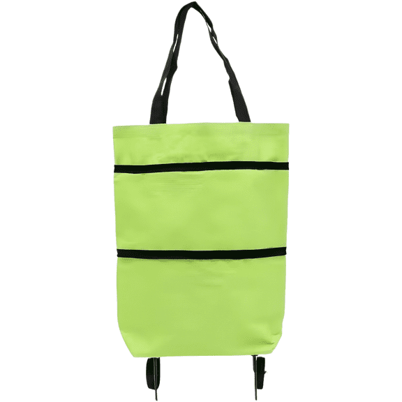 Foldable Portable Shopping Cart Trolley Bag with Wheels Adjustable Oxford Cloth