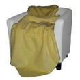 thumbnail image 1 of Denali Home Collection 16112572 Gingham Light Yellow Microplush Throw, 1 of 5