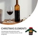 thumbnail image 5 of Moyic Navidad tejer botella de vino muñeco de nieve guirnalda cubierta ropa cocina de cena para Año Nuevo suministros para arreglos de fiesta de Kits de decoración para fiestas Campana Moyic HA070654-02, 5 of 6