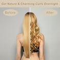thumbnail image 2 of Unique Bargains Heatless Hair Curler Damage-Free Styling Solution Heatless Curls Overnight No Heat Hair Rollers for Effortless Waves Khaki 4Pcs, 2 of 7