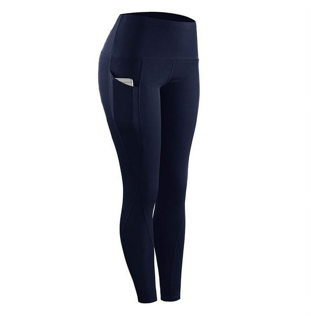 Ropa interior deportiva con bolsillos laterales que adelgaza la cintura alta y la cadera para pantalones de yoga de mujer