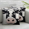 thumbnail image 3 of Heduofu Cow Pillow Covers ,Cow Gifts For Girls,Cow Decor,Gifts For Cow Lovers,Cow Decor For Bedroom,Cow Print Room Decor,Cow Decor Stuff For Couch Safa Chair Bed,Cow Lover Gifts, 3 of 5