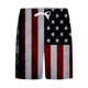 thumbnail image 3 of Pantalones cortos con estampado de bandera a rayas del Día de la Independencia para hombre Pantalones de playa con cintura elástica Pompotops  oipoqjl40676, 3 of 4