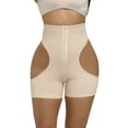 thumbnail image 2 of Babysbule Womens Shapewear Women's High Waist Nice Buttocks Peach Buttocks Belly-up Pants Slim Pants, 2 of 8