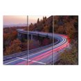 thumbnail image 4 of TISHIRON 3PCS Framed Canvas Wall Art Set,60"x40" Blue Ridge Scenic Area Trunk Road Canvas Art Decor, 4 of 7