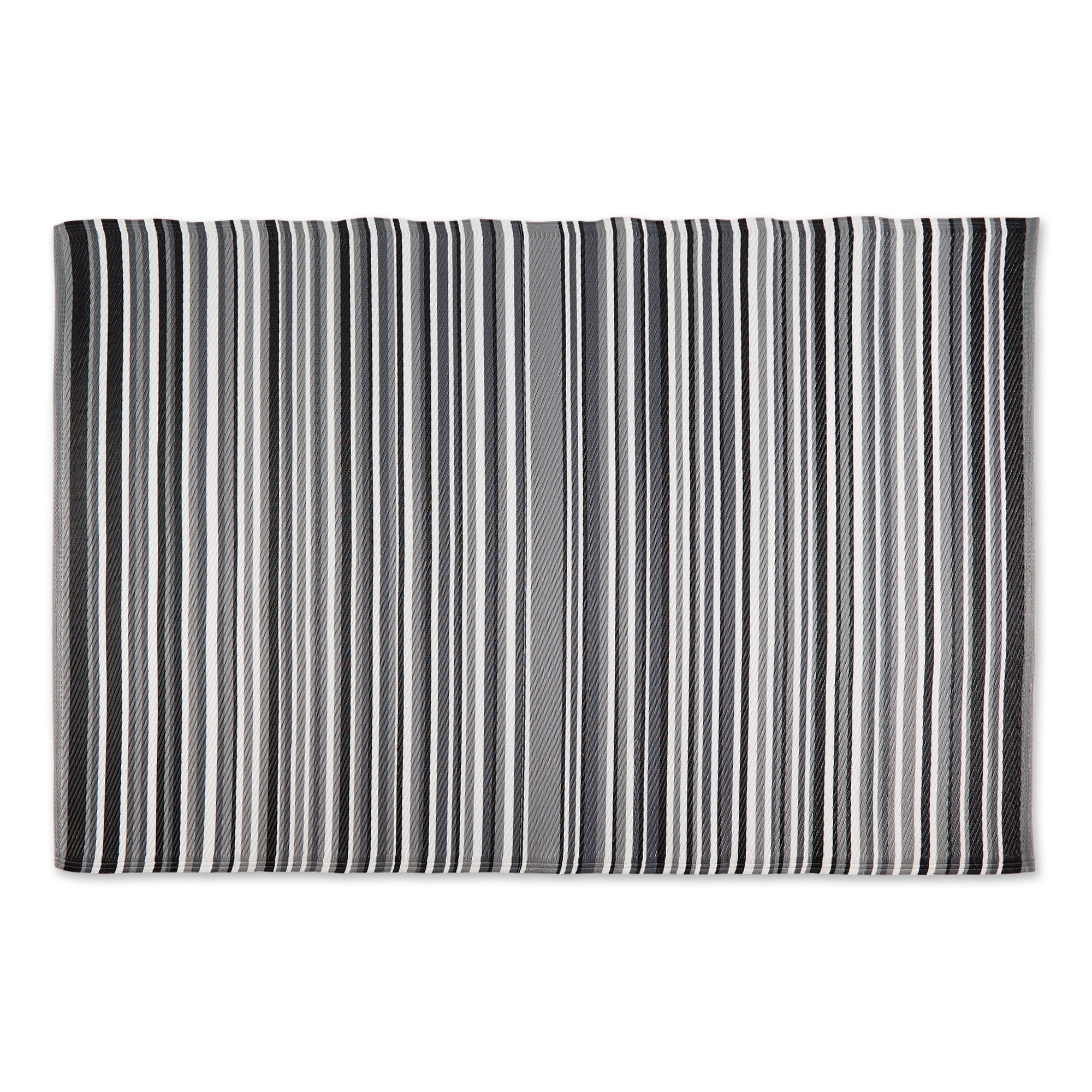 DII Outdoor Rug Collection Reversible Woven Polypropylene Mat, 4x6-Feet, Urban Multi-Tone