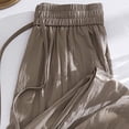 thumbnail image 4 of Plus Size Jogger Pants for Women Solid Lightweight Elastic High Waist Drawstring Relaxed Loungewear, Cozy Style, Sizes M-5XL, 4 of 5